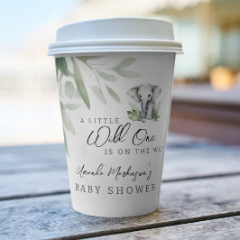 Ein kleines, wildes, elegantes Baby-Dusche-Party Pappbecher