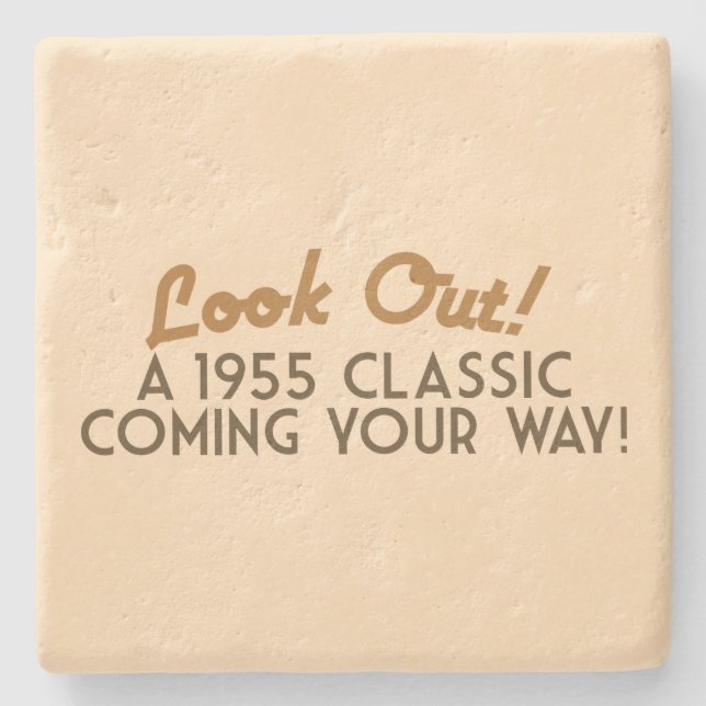 Ein kommender Klassiker Ihre Weise Steinuntersetzer (Vorderseite)