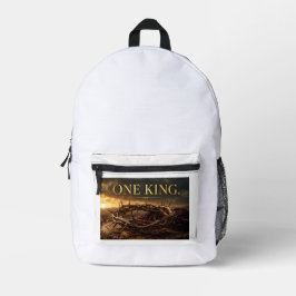 Ein König Bedruckter Rucksack