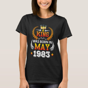 Ein König wurde im Mai 1983 Geboren, ich wünsche m T-Shirt