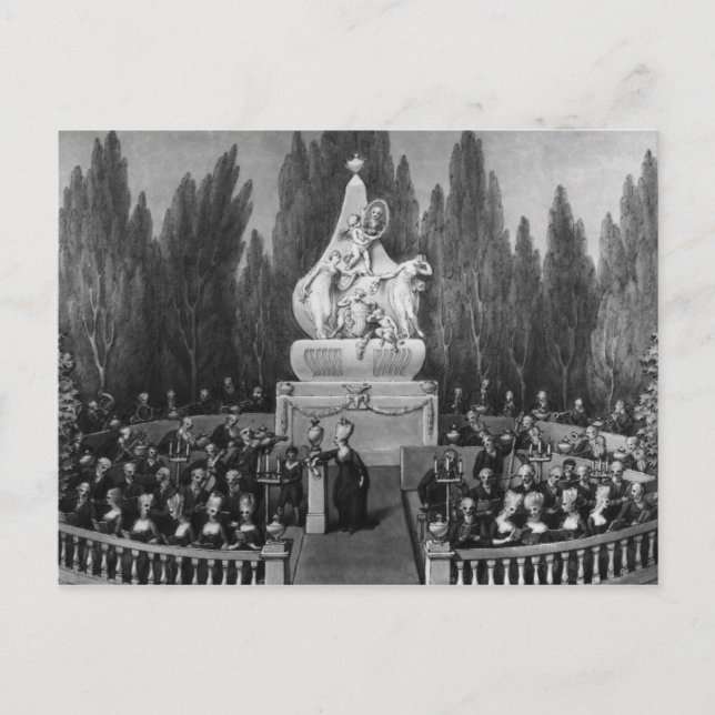 Ein Konzert Postkarte (Vorderseite)