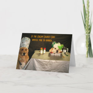 Ein kopfloses Halloween Karte