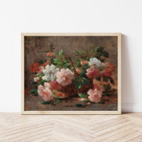 Ein Korb mit Rose | Eugene Petit