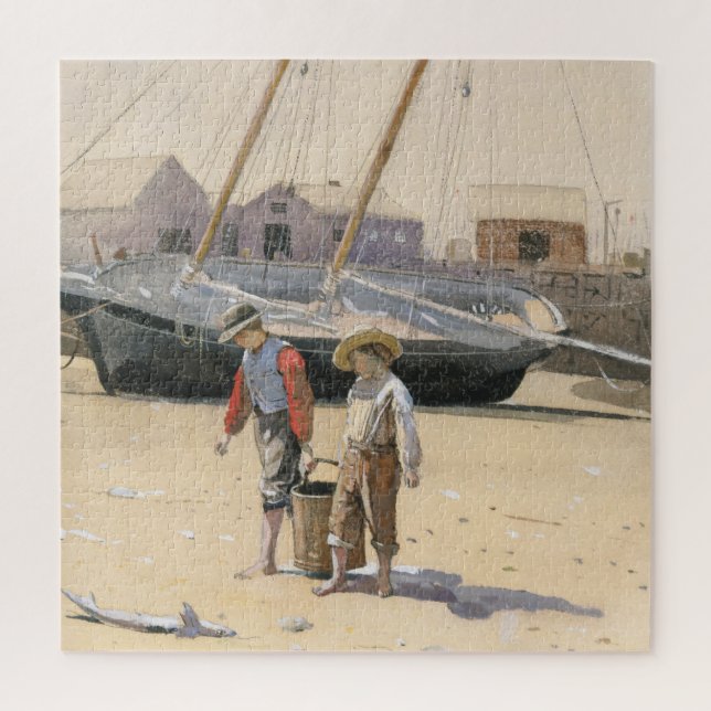 Ein Korb von Clams Puzzle (Vertikal)