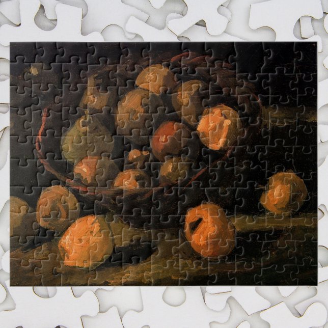 Ein Körbchen Äpfel von Vincent van Gogh Puzzle (Von Creator hochgeladen)