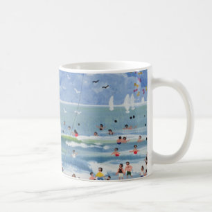 Ein kornischer Strand Tasse