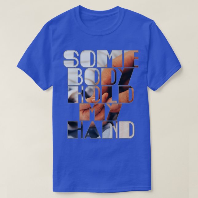 Ein Körper hält die Hand T-Shirt (Design vorne)