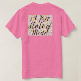 Ein kostenloser Staat des Mind Winston Floral Scri T-Shirt