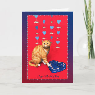Ein köstliches Geschenk für seine Valentine-Urlaub Feiertagskarte