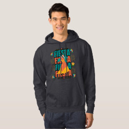 Ein kraftvolles Design mit den Worten Fiesta Hoodie