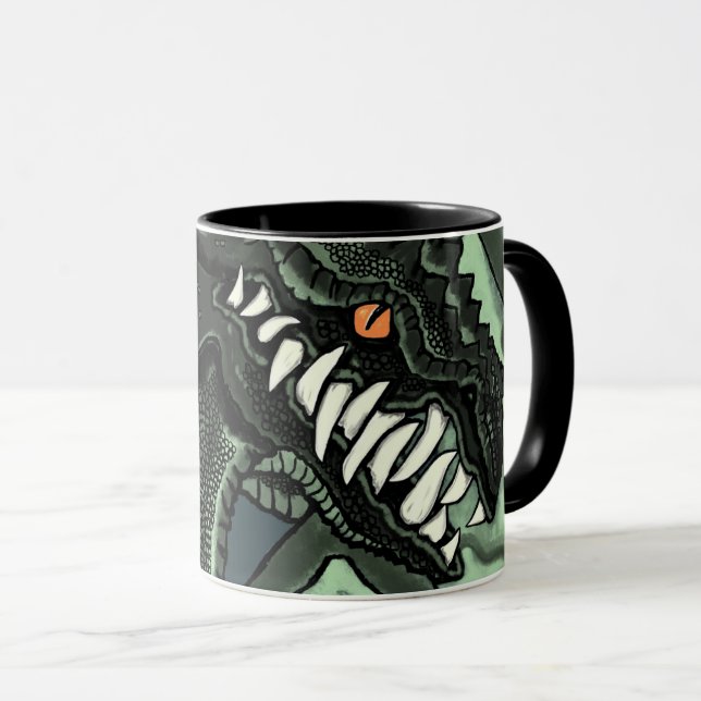 Ein kranker Wind brennt | der Drache durch Tasse (VorderseiteRechts)