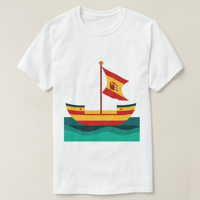 Ein kreatives T'Shirt für Spanien T-Shirt (Design vorne)