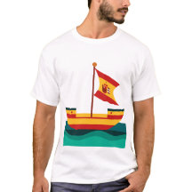Ein kreatives T'Shirt für Spanien