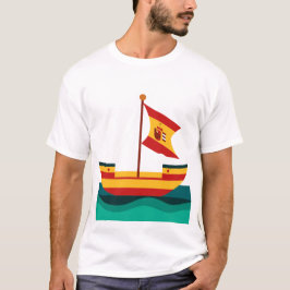 Ein kreatives T'Shirt für Spanien T-Shirt