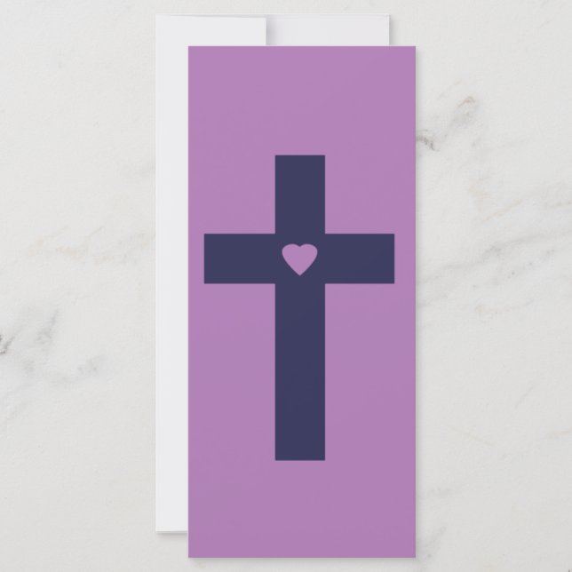 Ein Kreuz mit Herz (Vorderseite)