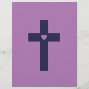 Ein Kreuz mit Herz Flyer