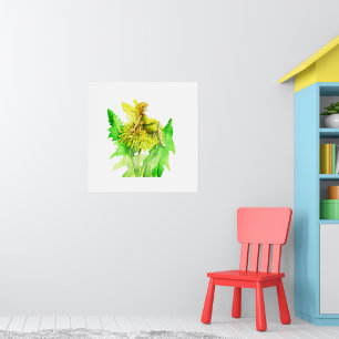 Ein Kronleuchter Fairy Aquarell Poster