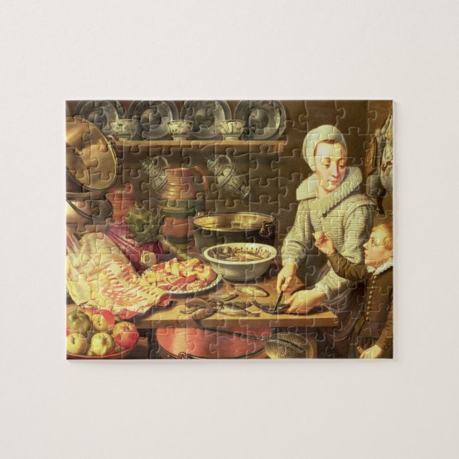 Ein Küchen-Innenraum Puzzle (Horizontal)