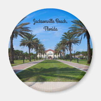 Ein Kühlschrankmagnet vom Strand von Jacksonville, Magnet