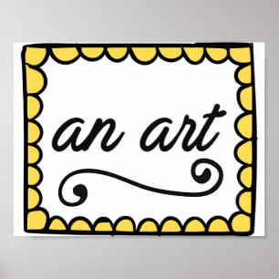 Ein Kunst-Druck Poster