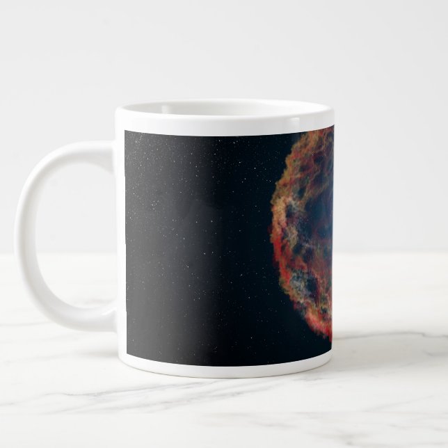 Ein Künstler Eindruck von Supernova 1993j. Jumbo-Tasse (Links)
