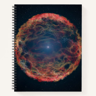 Ein Künstler Eindruck von Supernova 1993j. Notizbuch