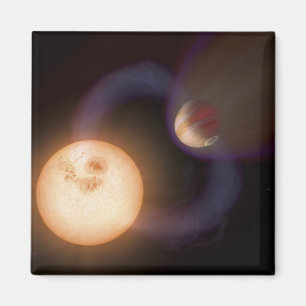 Ein Künstlerabdruck 2 Magnet