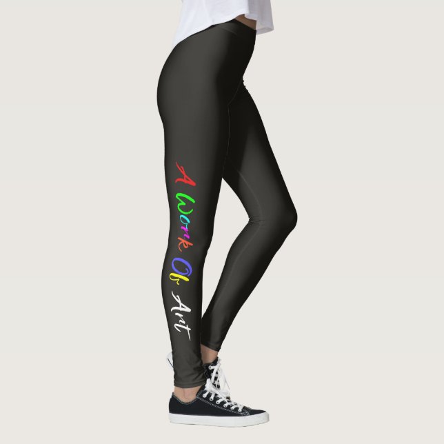 "Ein Kunstwerk" Leggings (Rechts)