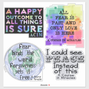 Ein Kurs in Wunder Set 2 Aufkleber