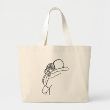 Ein Kuss ist ein Zuhause - Jumbo Tote - Reena Doss