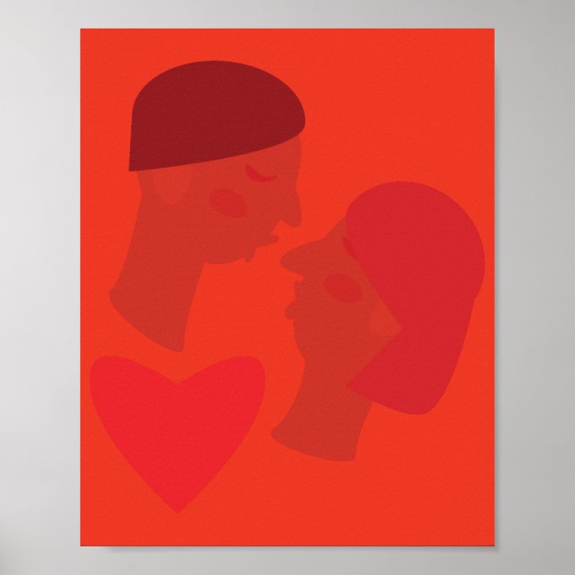 Ein Kuss Poster (Vorne)