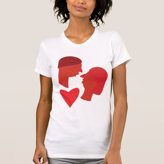 Ein Kuss T-Shirt (Vorderseite)