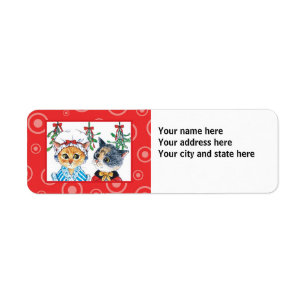 Ein Kuss unter dem Mistleton