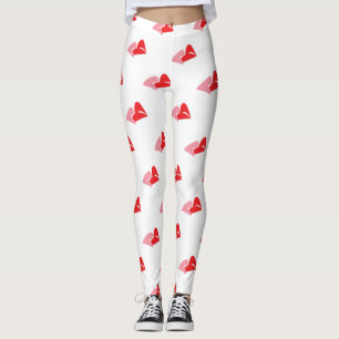 Ein Kuss verbindet zwei Herzen miteinander Leggings