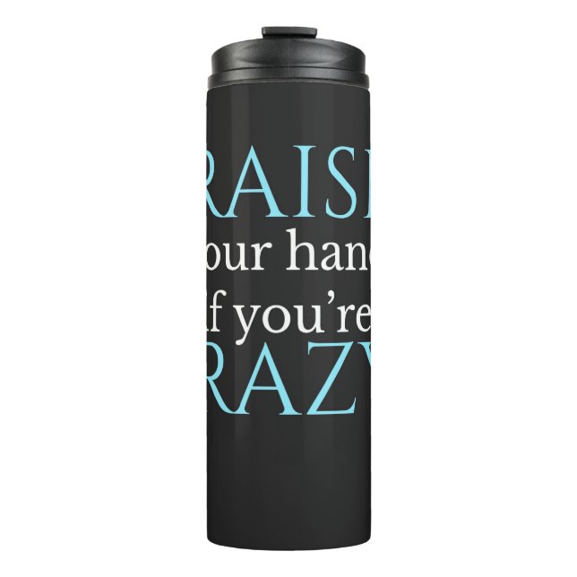 Ein Kuss von Wahnsinn Tumbler Thermosbecher (Vorderseite)