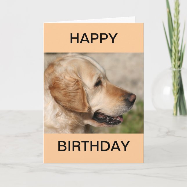 Ein Labrador-Lächeln Karte (Vorderseite)