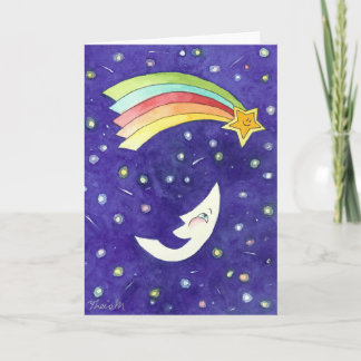 Ein lachender Mond Karte