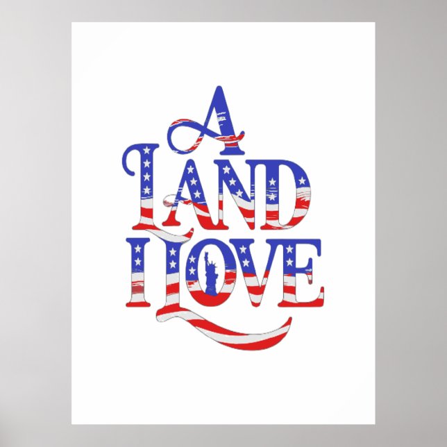 Ein Land in Liebe Poster (Vorne)