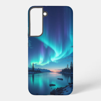 Ein ländliches Dorf mit spektakulärem Blick auf di Samsung Galaxy Hülle