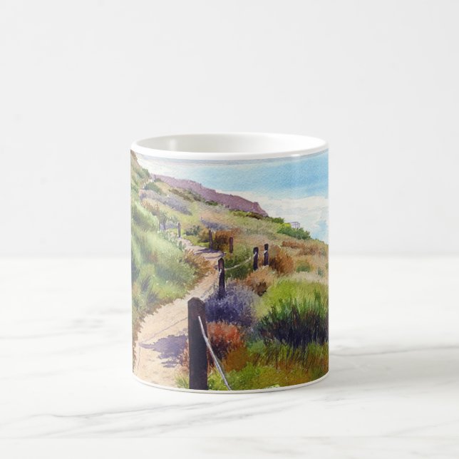 Ein landschaftlicher Weg innerhalb des Torrey Pine Kaffeetasse (Mittel)