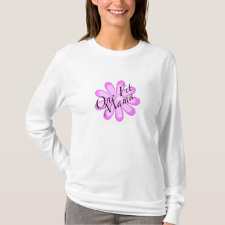 Ein langer Hülsen-T - Shirt geeigneter Mutter