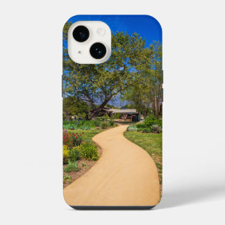 ein langer, kurvenreicher Weg zu den Descanso Gard iPhone 14 Hülle