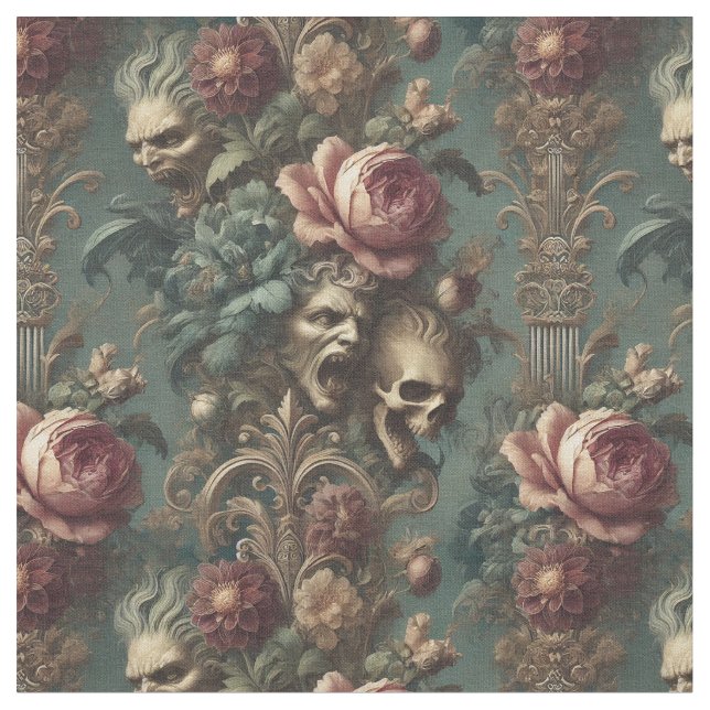 Ein langer Weg aus dem Schmerz - gotische klassisc Stoff (Nahaufnahme)