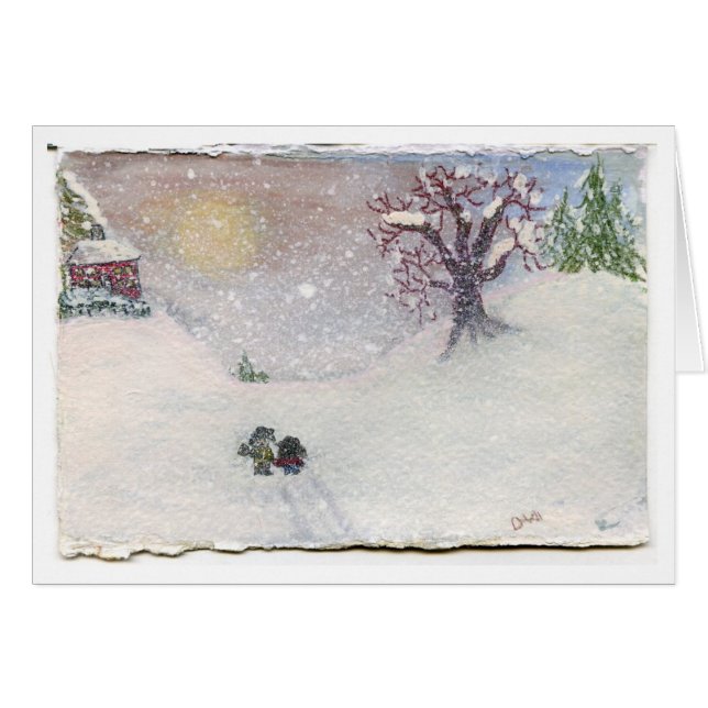 "Ein langer Weg zum Gehen!" (Vorderseite (Horizontal))