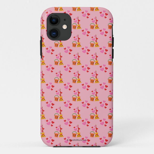 Ein langes Muster für eine Liebe Case-Mate iPhone Hülle (Rückseite)