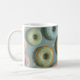 Ein Launiger Pastell-Donut-Traum Kaffeetasse