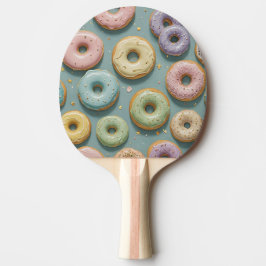 Ein Launiger Pastell-Donut-Traum Tischtennis Schläger