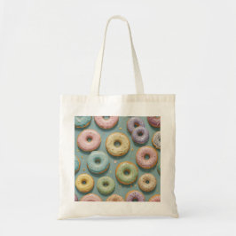 Ein Launiger Pastell-Donut-Traum Tragetasche