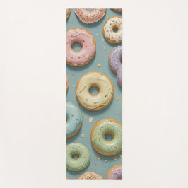 Ein Launiger Pastell-Donut-Traum Yogamatte