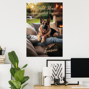 Ein lauwarmer Autumnal-Komfort Poster